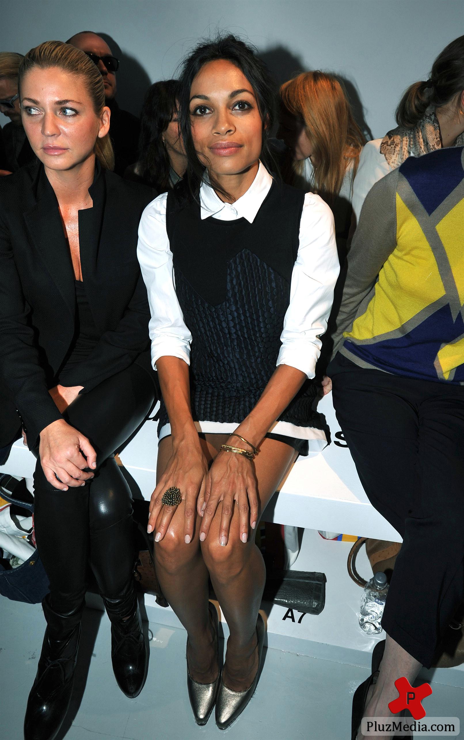 Rosario Dawson - London Fashion Week Spring Summer 2012 - Pringle of Scotland - Front Row | Picture 81502